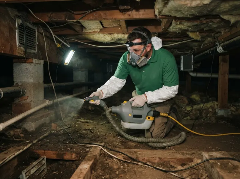 Crawlspace and Attic Sanitization in Oakdale, CA
